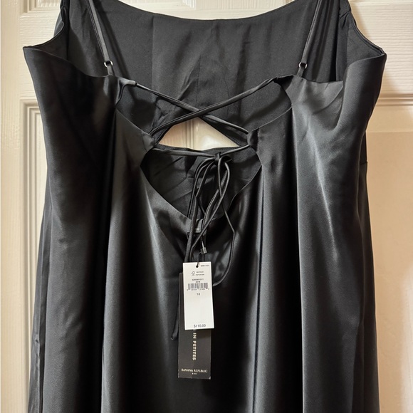 Banana republic silk black dress - Picture 3 of 3
